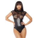Mock neck bodysuit