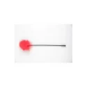 TOYFA Theatre tickler, plastic, feather, red