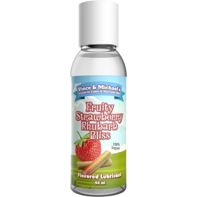 Vince & michael's fruity strawberry rhubarb bliss 50ml