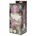 Replika członka na pasku Radiant Gems G-spot Vac-U-Lock