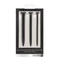 Silicone screw plug set - urethral sounding
