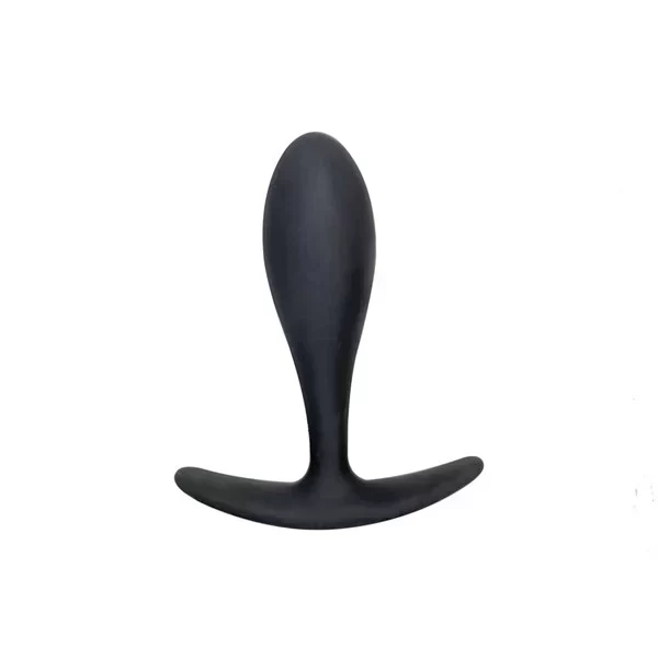 All day long - silicone butt plug - s - black