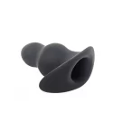 Ergo bum - silicone tunnel plug - xl - black