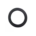 Slim donut - silicone cock ring Ø 45 mm. - black