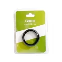 Flat slick - silicone cock ring Ø 40 mm. - black