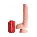 9" triple density cock with balls