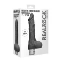 Realrock 7-17 cm vibrating dildo with balls