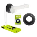 Tractor - liquid silicone cock ring - xl - black