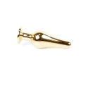Plug-Jawellery Gold BUTT PLUG- Purple