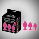 Diamond king 3 - pack pink with black stone starter 3 - pack