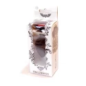 Plug-Jawellery Black Silikon PLUG Medium- Pink Diamond