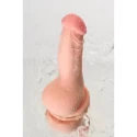 Suction cup based dildo, TPR, 15 cm