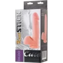 Suction cup based dildo, TPR, 17 cm