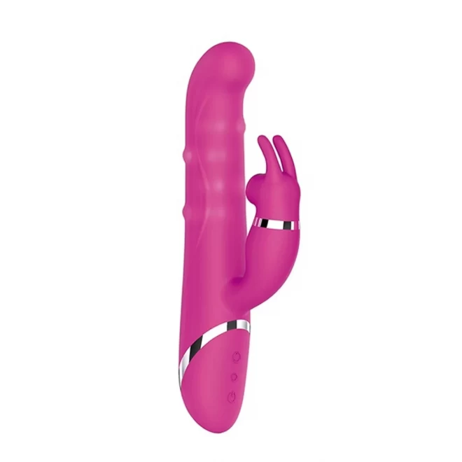 Naghi No.41 - Rabbit Vibrator With Rotating Beads