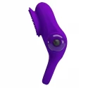 PRETTY LOVE - VIBRANT PENIS RING II Black