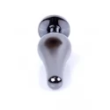 Plug-Jawellery Dark Silver BUTT PLUG- Green