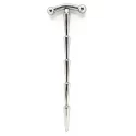 Stainless steel urethral sound smooth cum rattle