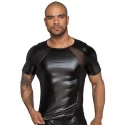 Wetlook Shirt With Powernet Inserts