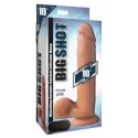 XL Realistic Vibrating Dildo With Suction Cup - Skin Tone