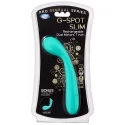 G-Spot Slim Dual Flexible Vibrator - Teal