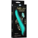 Swirl Touch Rotating Vibrator - Teal
