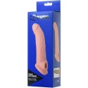ToyFa XLover, Penis sleeve, for enlargement, TPE, flesh, 16,5 cm