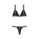 Bra Set Bo$$ Bitch - Black/Gold