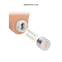 Realrock 7-17 cm vibrating dildo with balls