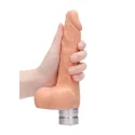 Realrock 7-17 cm vibrating dildo with balls
