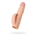 ToyFa XLover, Penis sleeve, for enlargement, TPE, flesh, 16,8 cm