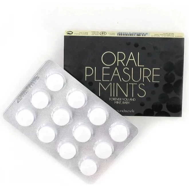 Oral pleasure mints - peppermint