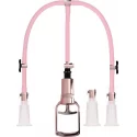 Clitoral & nipple pump set medium - rose gold