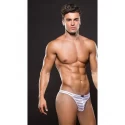 Stringi w prążki Microfiber Thong Stripe