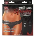 Hustler wireless remote control vibrating panties slim red 