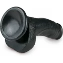 Realistic Dildo Black - 15 cm