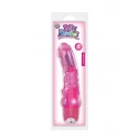 Vibrating massager 6 inch clear