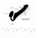 Strap-on-me silicone bendable strap-on flesh s