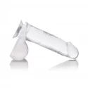 Penis z jądrami Dong Wsuction Cup