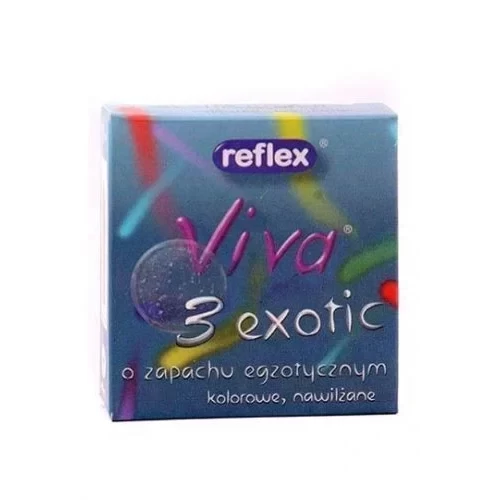 Prezerwatywy zapachowe Viva Exotic 3 szt.