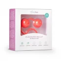 Easytoys Vertical Ribbed Geisha Balls - Pink