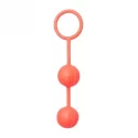 Easytoys Vertical Ribbed Geisha Balls - Pink