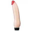 Realistyczny wibrator z czerwoną główką Penetrating Pleasures