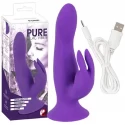 Wibrator z przyssawką Pure Lilac Vibes Rabbit