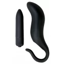 Black velvets plug + vibration