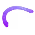 DOUBLE DONG 45CM FIOLETOWY