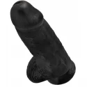 King cock with balls chubby - black