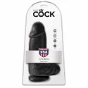 King cock with balls chubby - black