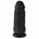 King cock with balls chubby - black