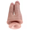 King cock double penetrator - black