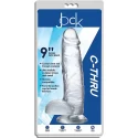 Jock C-Thru Transparante Dildo - 27 cm